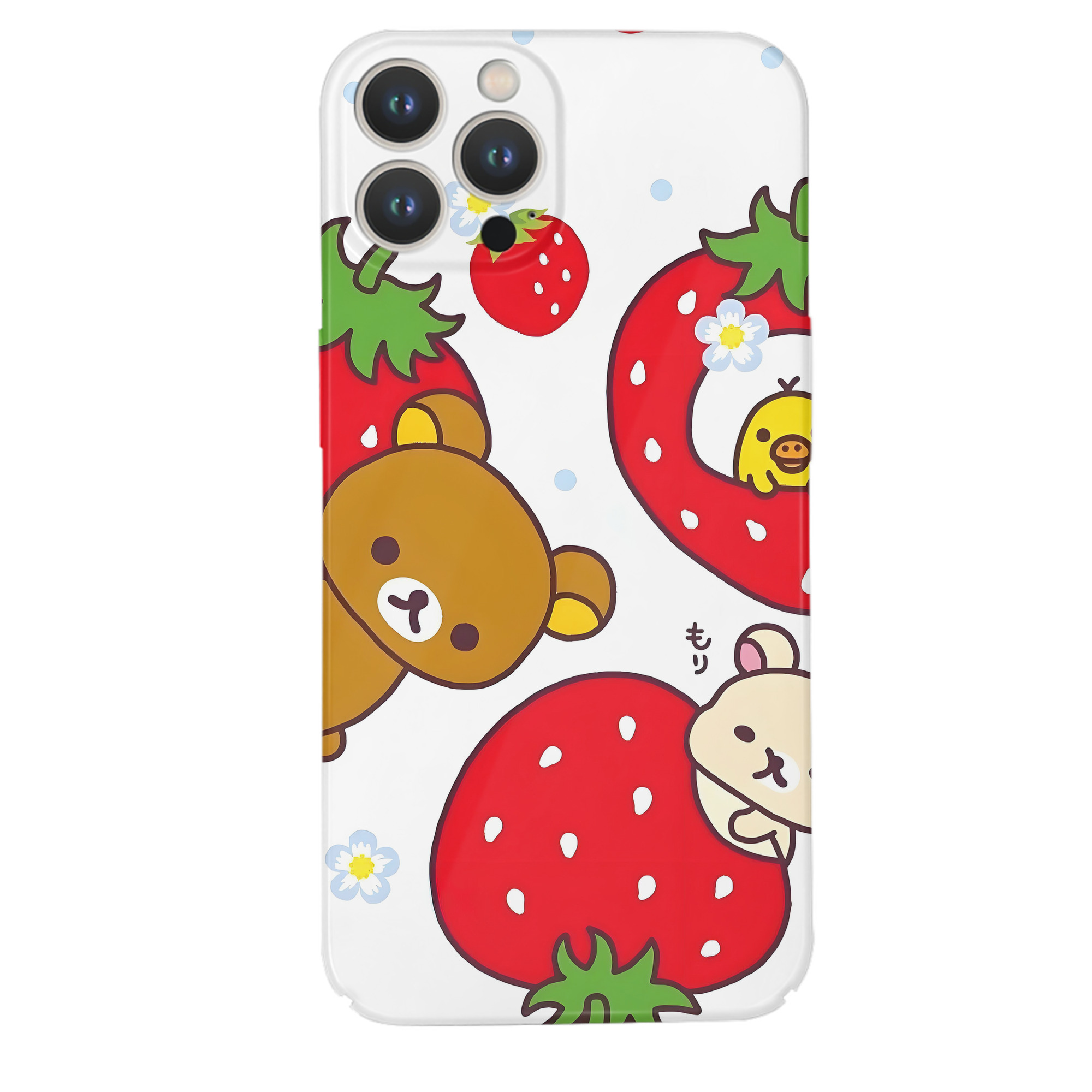 （画像用） リラックマ リラックマ キイロイトリ Rilakkuma Korilakkuma Kiiroitori 【iPhone 14シリーズ対応】ハードケース
